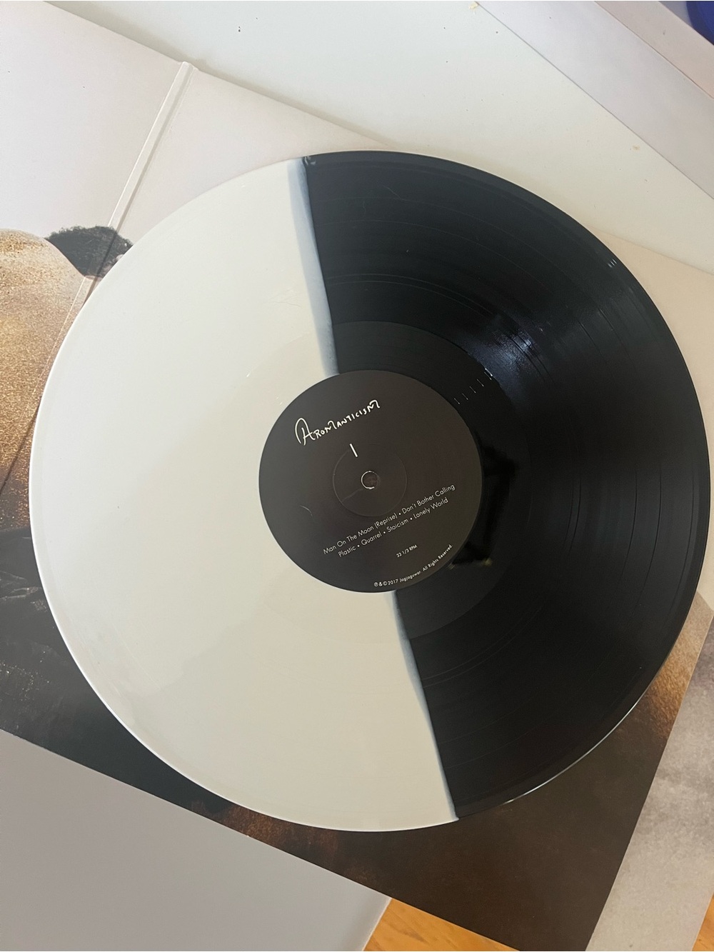 Limited Edition - Moses Sumney - Aromanticism - Vinyl Me B&W Split Color Vinyl